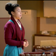 Nurse Lucille Anderson as portrayed by Leonie Elliott in Call the Midwife